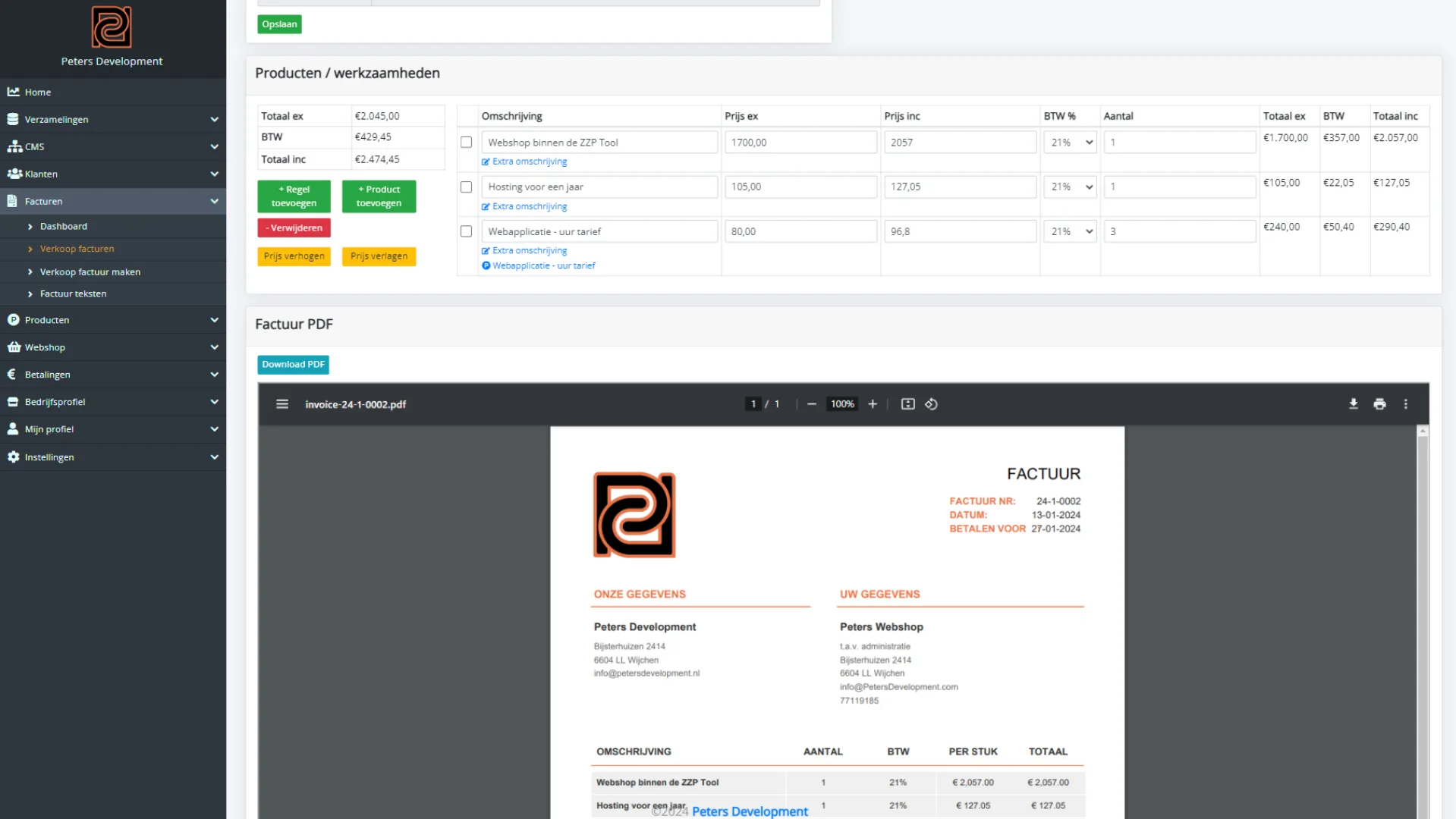 zzp-tool-fullscreen-invoice-detail-screen